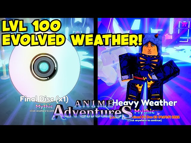 ANIME ADVENTURES  Weather (Limited unit)