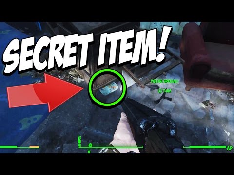 Fallout 4 | SECRET You&rsquo;re Special Book! (+1 To ANY Ability!) | Easter Egg (FALLOUT 4 EASTER EGG)