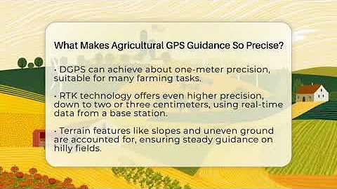 What Makes Agricultural GPS Guidance So Precise? - The World of Agriculture