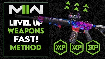 MAX LEVEL GUNS FAST METHOD MODERN WARFARE II MULTIPLAYER (LEVEL UP GUNS FAST)