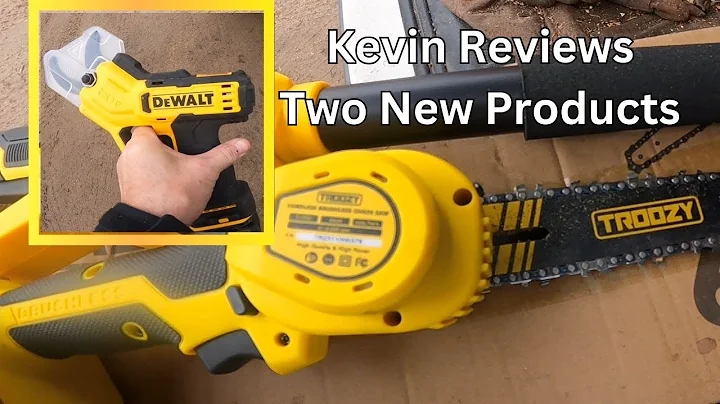 Powerful Pruning Tools: TROOZY Modular Pole Saw and DeWalt Battery Pruner