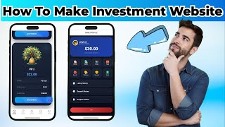 How to create own investment website | How to develop investment website screenshot 4