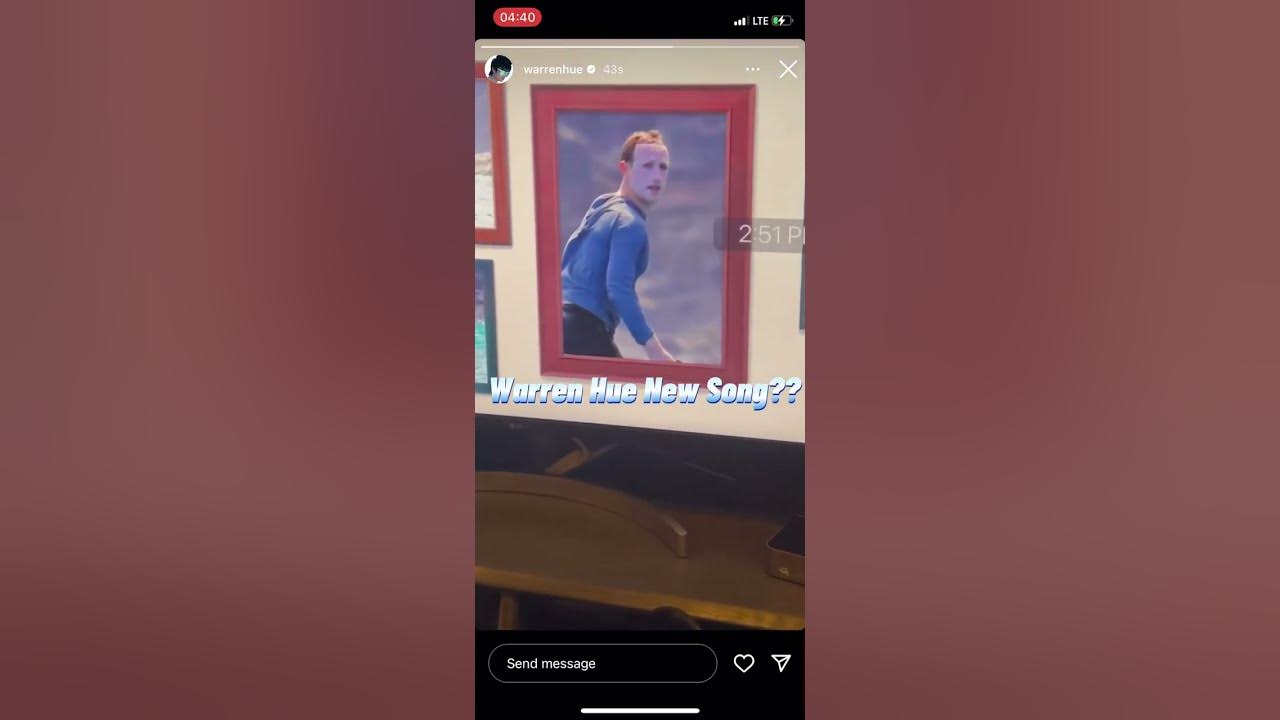 Warren Hue New Song?