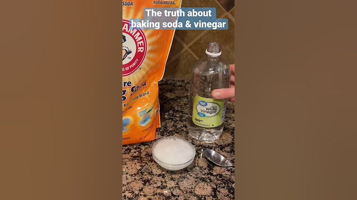 The Truth about Baking Soda and Vinegar #ProCleaningTip #shorts