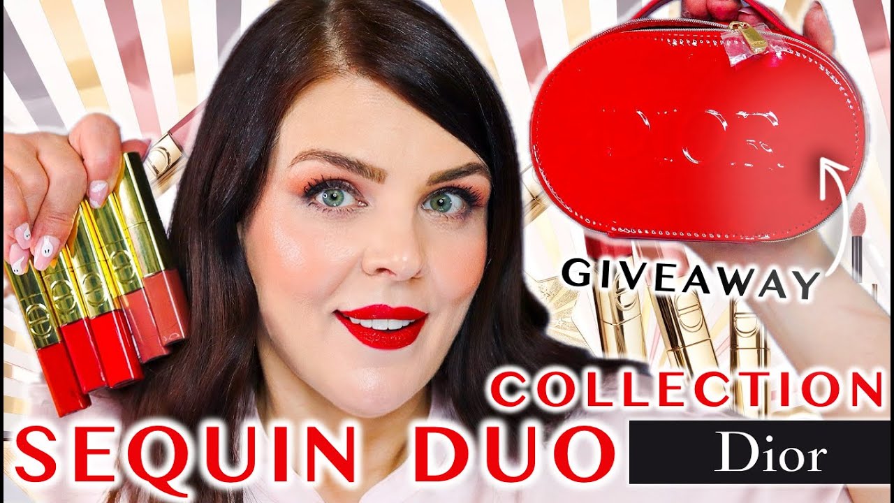 Dior Rouge Sequin Liquid Duo: All 10 Shades Swatched & Reviewed
