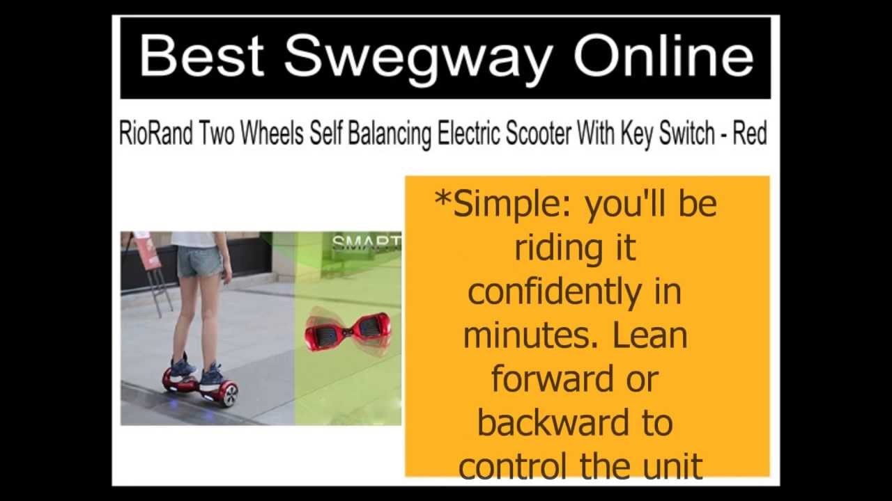 Cheap Swegway Red RioRand Self Balancing Scooter