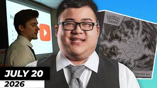 scarra reacts to ludwig at streamer u day 3 + opening CARDS (Riftbound + Pokemon)