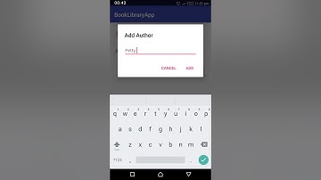 Android Room Persistence Example
