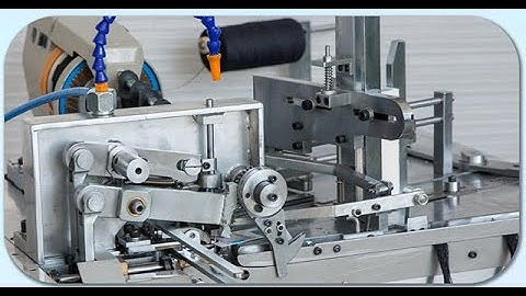 Automatic Hangtag Knot Tying Threading Machine