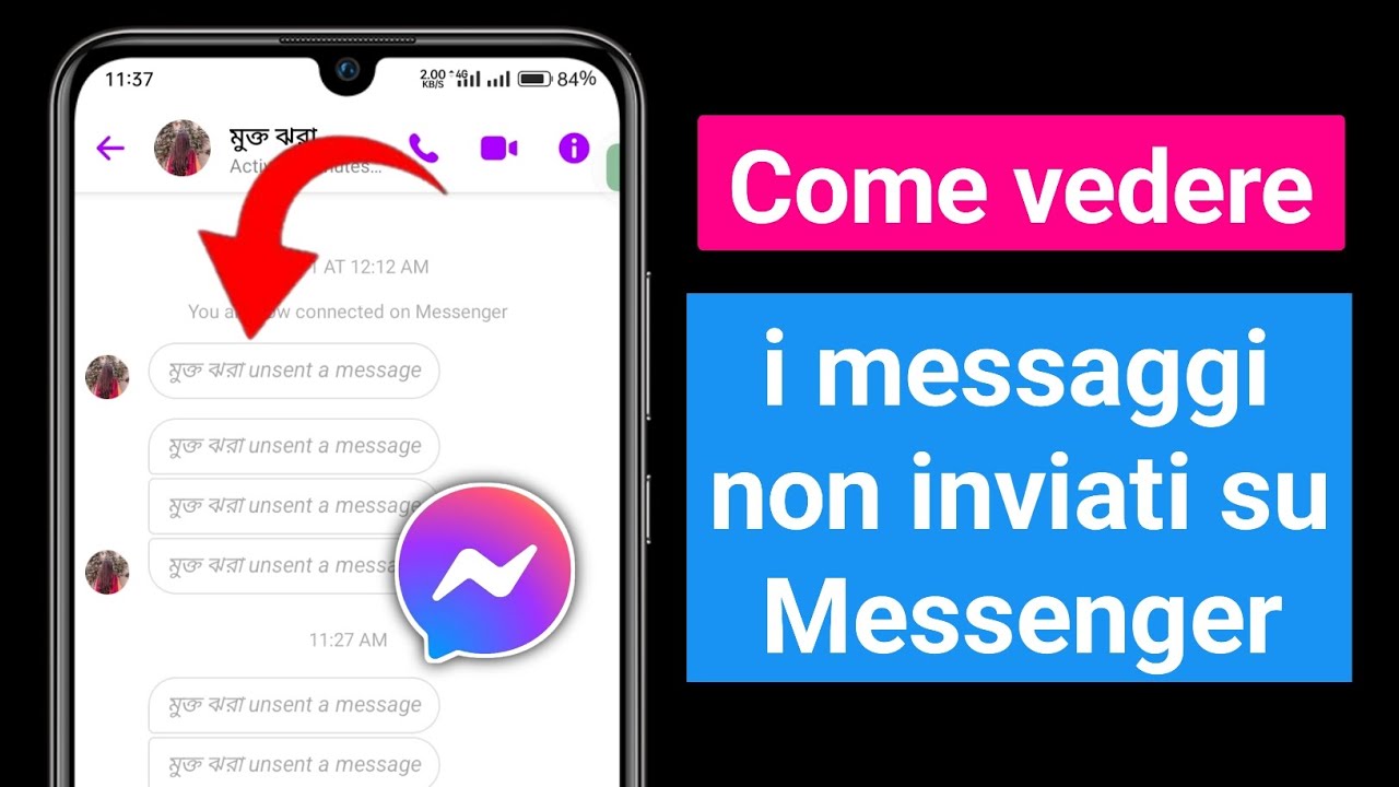 Come visualizzare i messaggi non inviati su Messenger (2024) | Rimuovi