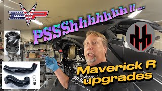 EVO charge tubes and BOV for the Maverick R !