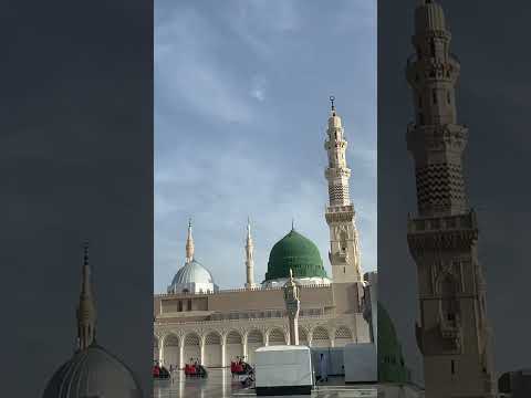 Madina shareef beautiful view #allah #saudiaarbia #like #viral