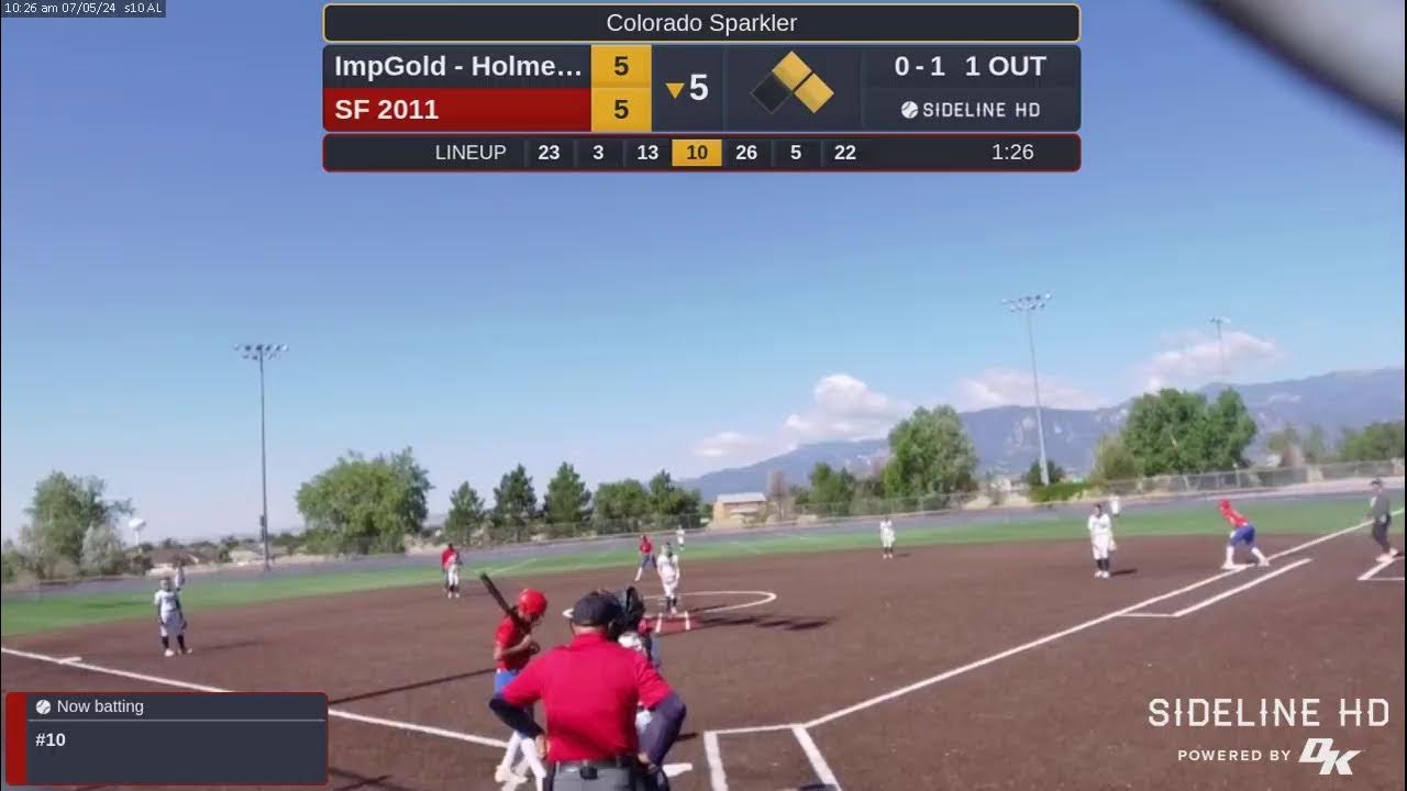 SF 2011 vs. ImpGold - Holmes 12u (2024.07.05) - YouTube