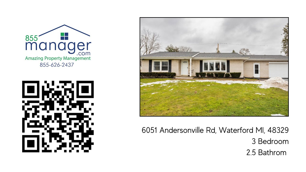 For Lease - 6051 Andersonville Rd, Waterford MI, 48329