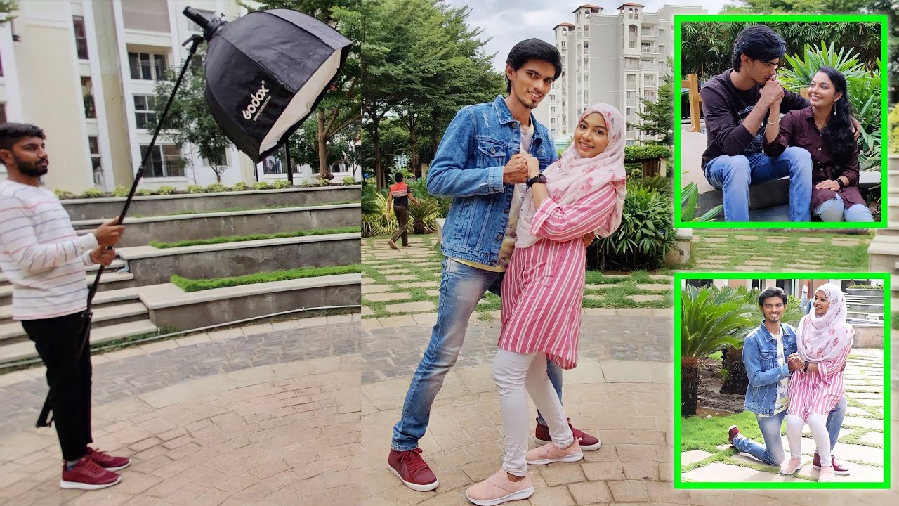 OUR ROMANTIC PHOTO SHOOT..🤪 FIRST EXPERIENCE..😜