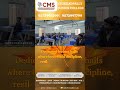 Where Focus Creates Results CMS Chikkadpally 📢 ADMISSIONS OPEN FOR 2026-27 📞 9573995599 | 9573997799