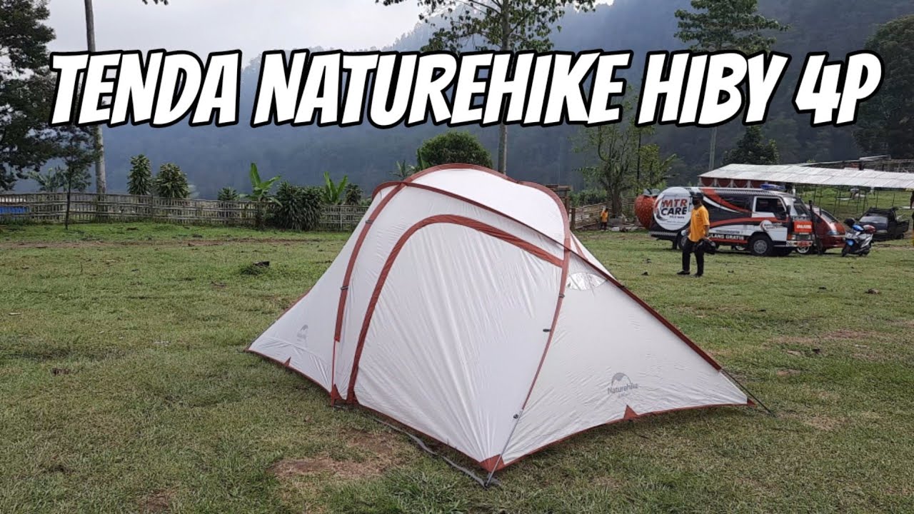 Review Tenda Camping Naturhike Hiby 4p 40D | anti baday | ringan | pemasangan mudah | camping ceria