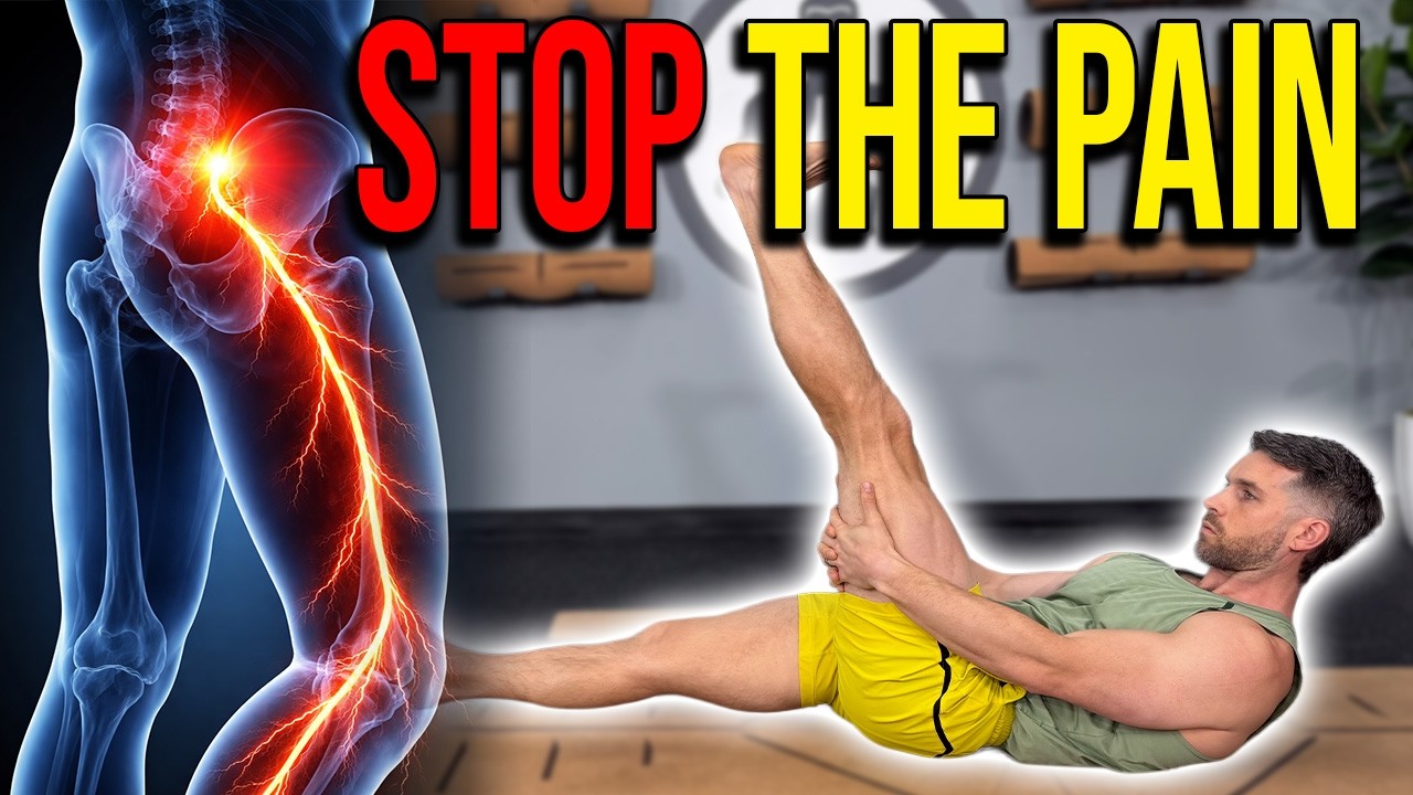 Sciatica Pain Relief Exercises (10 minute Routine)