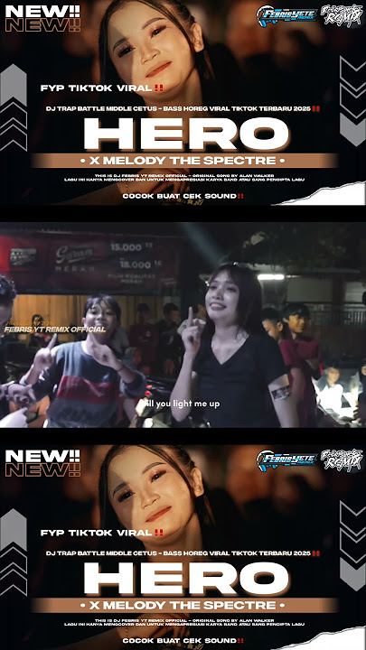 INIKAH YANG KALIAN TUNGGU‼️DJ TRAP BATTLE HERO X MELODY SPECTRE TJAP TASSO#dj #karnavalparty #remix