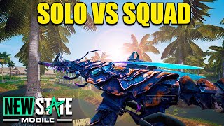 Solo vs Squad (PRO GAMEPLAY) ‼️ PUBG NEW STATE