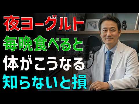 🌙夜ヨーグルトで骨・筋力・睡眠を守る！医師が教える最強の健康習慣