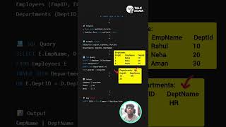 18. INNER JOIN in SQL | SQL Joins Explained in Hindi | Learn SQL in 1 Minute #databaseconcepts