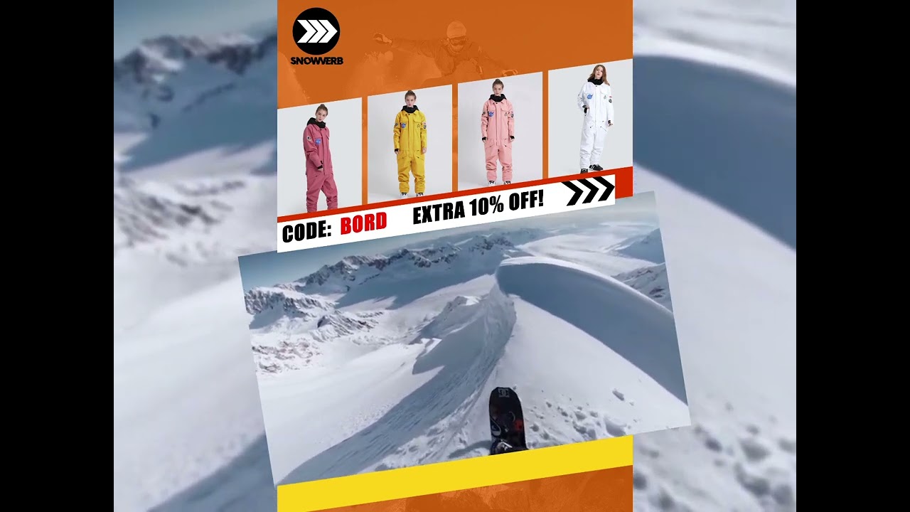 Unique SMN Slope Star Nasa Icon One Piece Ski Suits Winter Snowsuits.