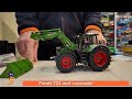 Fendt 724 Black Beauty avec chargeur - Ma Ferme Miniature