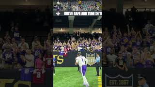 Kyler Murray leaving the field after Vikings win 👋