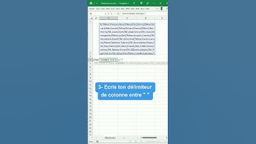 Transforme ton texte illisible en tableau tout beau tout propre ✨ | Astuce Excel