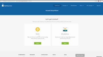 Setting up your Bitcoin Wallet using coinpayments