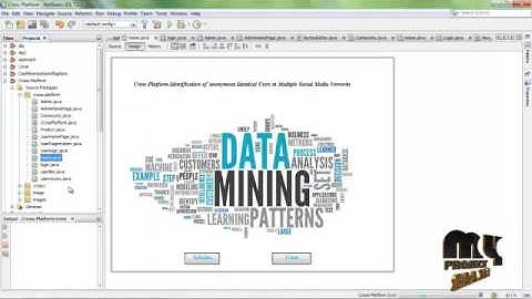 Cross-Platform Identification of Anonymous Identical Users in SMN | Final Year Projects 2016 - 2017