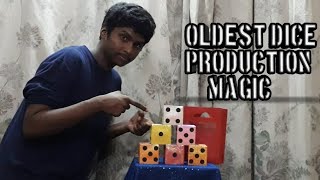 OLDEST DICE PRODUCTION MAGIC TRICK