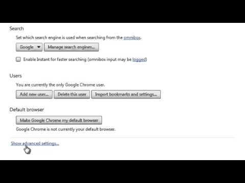 How to Disable or Enable Popup Blocker in Google Chrome v26