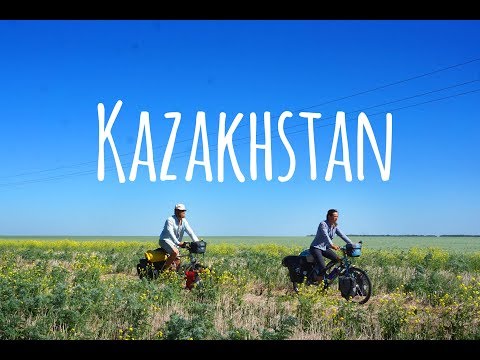 A Day on our Worldbicycletour #1 -  Against the wind in Kazakhstan