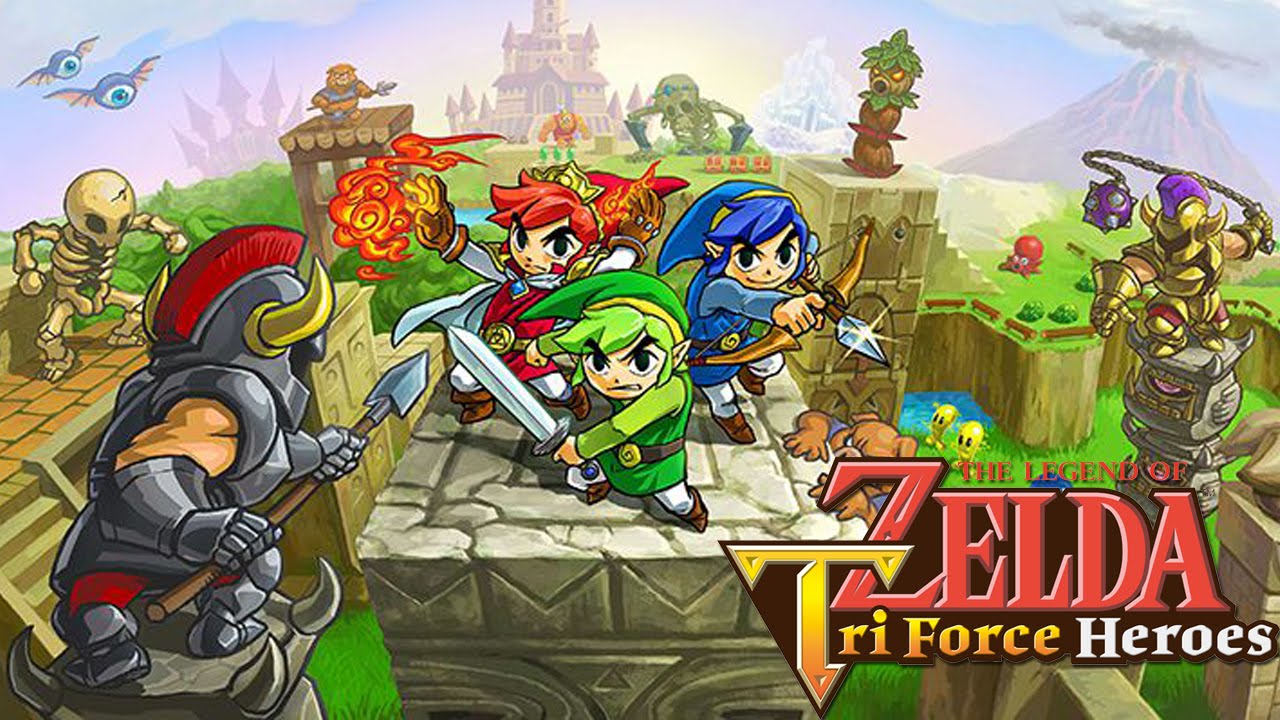 #56 - Training Ground Challenges — Solo || Zelda: Tri Force Heroes (100%)
