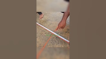 layout 3.4.5 90° right angle very easy process