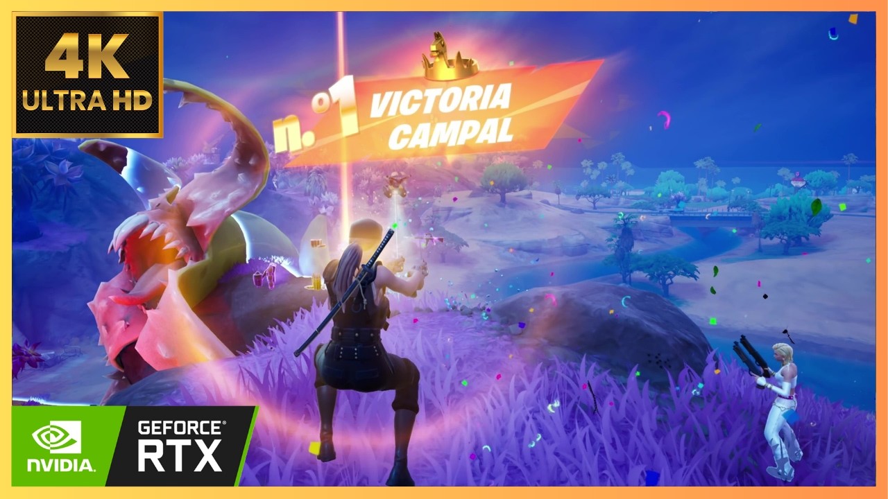 Fornite Solo Gameplay FHD 120fps