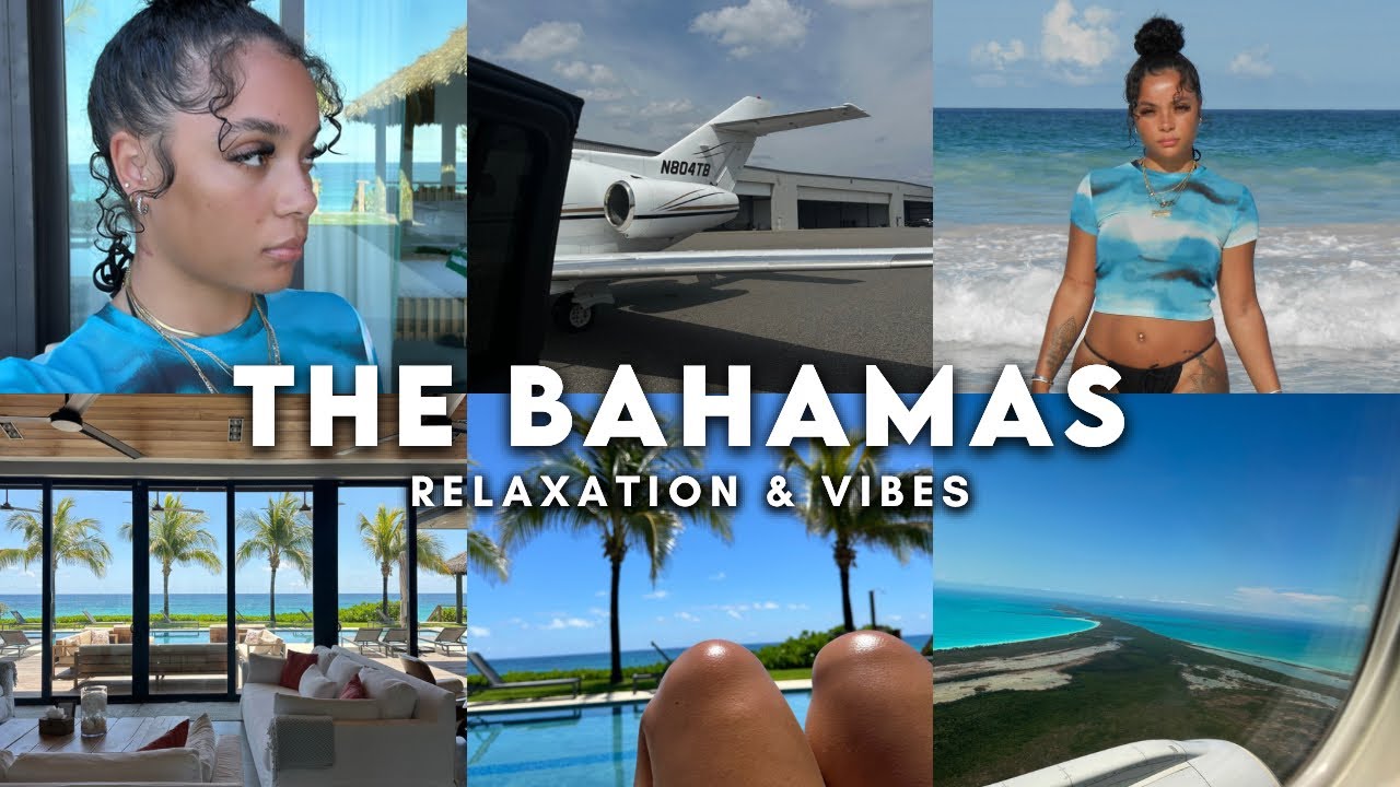⁣vlog: relaxing trip to the bahamas! private villa, beach days, swimming with turtles, and more