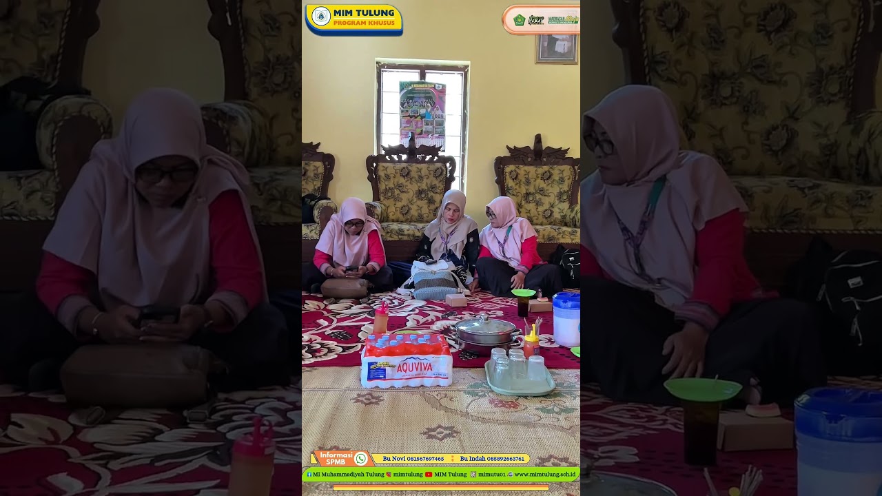 Silaturahmi dan kajian rutin Bapak Ibu guru ✨