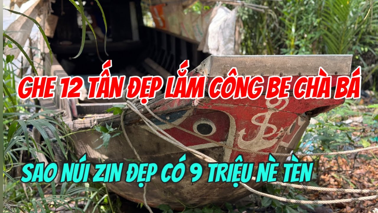 (Đã Bán)Bán Ghe 12 Tấn Sao Núi Liền Be Cây Chất Lượng Chỉ 9Triệu 0923,5555,97 Tâm| Tâm Vlog