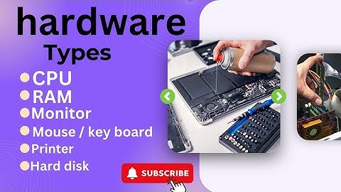 What is Computer hardware? | Types of hardware? | Details of hardware | in Urdu/Hindi |