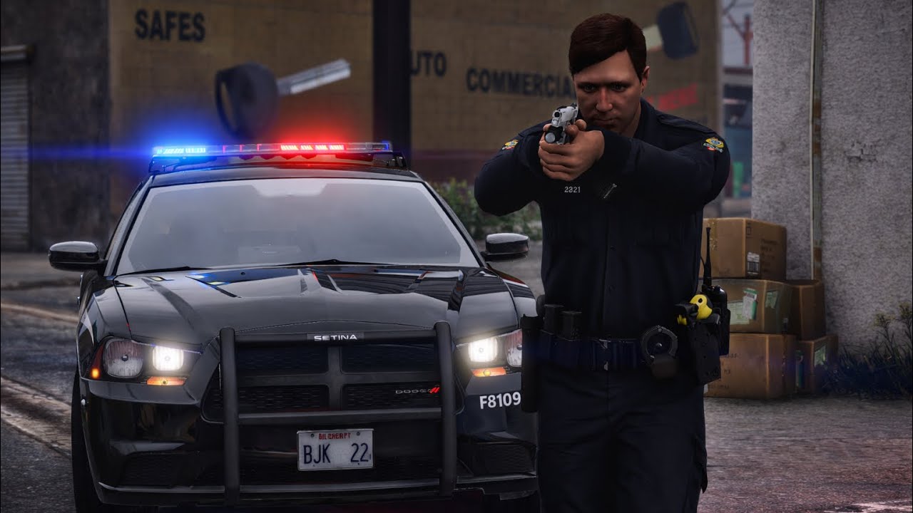 WILD ACTIVE SHOOTER IN GTA RP!! | Czar FivePD #006