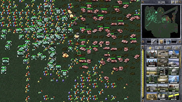 Red Alert Remastered-Turkey VS 7 Hard Soviet AI "1v7HardAIChallenge"