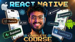 React Native Full Course 2026 | Build a Full Stack Mobile App and Publish to App Store 🔥