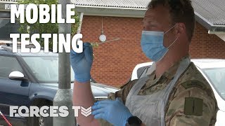 Inside A Mobile Coronavirus Testing Unit Run By Commandos | Forces TV