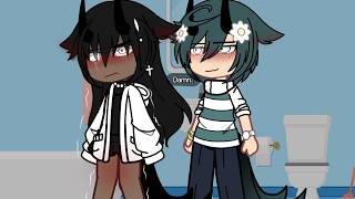 'Cute skirt..👀' ||Gay/bl🏳‍🌈||Gacha club||YAOI|| Poly || (omegaverse) #gacha #gachaclub #fypシ゚viral 