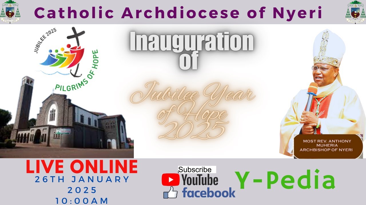 Inauguration of the Jubilee Year of Hope 2025 | Mass Livestream | Our ...