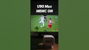 MEMC On vs Off ⚡ See the Difference  #byintek #projector