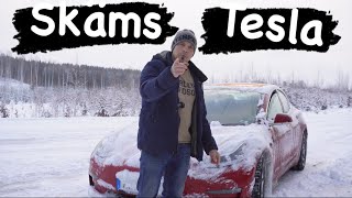 This is how bad the Tesla model 3 is as a winter car, shows what Tesla owners don't talk about